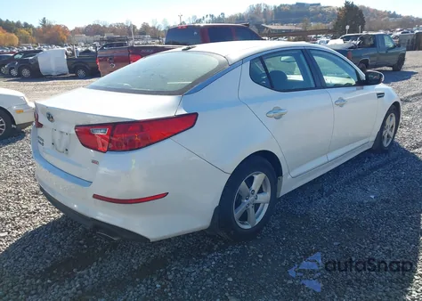 2015 Kia Optima Lx z USA, uszkodzony, nr VIN KNAGM4A73F5653405